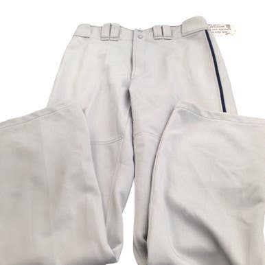 Used Mizuno BASEBALL PANTS BB/SB Pant Mens Grey LG 11760-S000089153