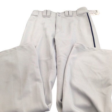 Used Mizuno BASEBALL PANTS BB/SB Pant Mens Grey LG 11760-S000089153