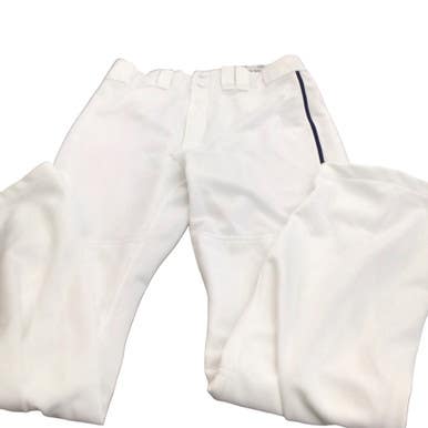 Used Mizuno BASEBALL PANTS BB/SB Pant Mens White LG 11760-S000089152