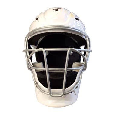 Used Easton FUNDAMENTAL 6 1/2 - 7 1/8 Catchers Helmet w/Mask White S/M 11760-S000089269