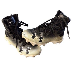Used Under Armour Jr FB Cleats Black Junior 04 11760-S000089255