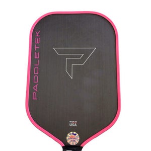 Used PADDLETEK BANTAM TKO-C 12.7 MM Pickleball Racquet Black And Pink 11760-S000089238