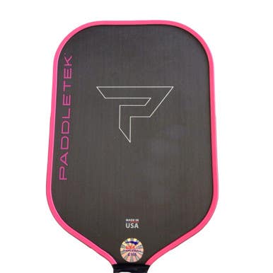 Used PADDLETEK BANTAM TKO-C 12.7 MM Pickleball Racquet Black And Pink 11760-S000089238