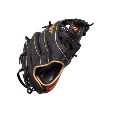 Used Rawlings R9 SERIES BB/SB Glove RH Throw Black 11 1/2" 11760-S000089204