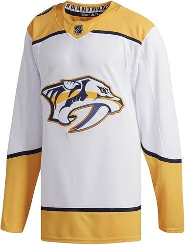 adidas Nashville Predators Road Climalite Mens Jersey Size 54 NWT