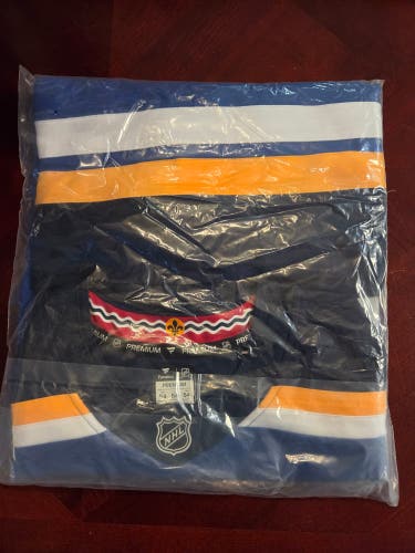 Jordan Binnington St. Louis Blues Fanatics Home Premium Jersey - Blue Size 54