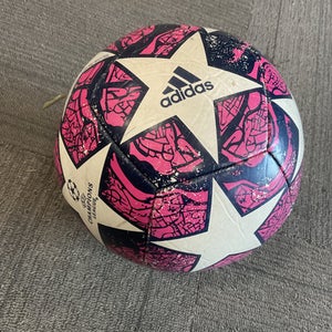 Used Adidas CHAMPIONS LEAGUE All Size Soccer Ball Purple 4 11614-S000232543