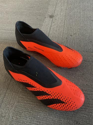 Used Adidas LAX Cleats Mens Orange Senior 8.5 11614-S000232538