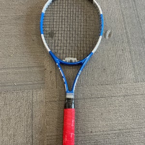 Used Head LIQUIDMETAL 4 Adult Tennis Racquet Royal Blue 4" 11614-S000232536
