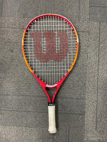 Used Wilson 21 Junior Tennis Racquet Red 21" 11614-S000232527