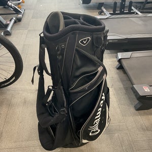 Used Callaway 6 WAY STAND BAG Mens Stand Bag Black 11614-S000232523