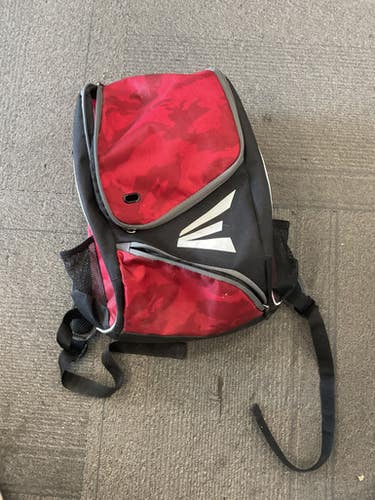 Used Easton BACKPACK BB/SB Player Carry Bag Red 11614-S000232407