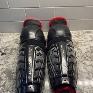 Junior CCM JetSpeed FT350 12" Shin Pads (Used)