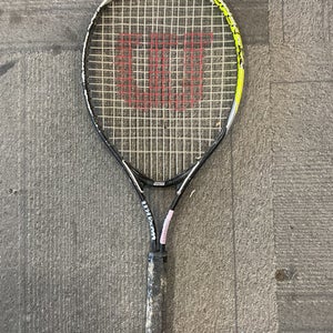 Used Wilson US OPEN 25 Junior Tennis Racquet Yellow 25" 11614-S000232684