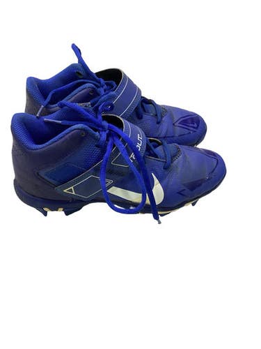 Used Nike 2022 TROUT BB/SB Cleats Royal Blue Junior 04.5 11347-S000265498