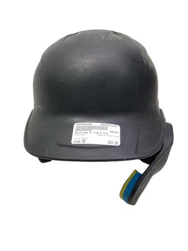 Used Rawlings 6 7/8-7 5/8 Batting Helmet No Mask Black MD 11347-S000265486