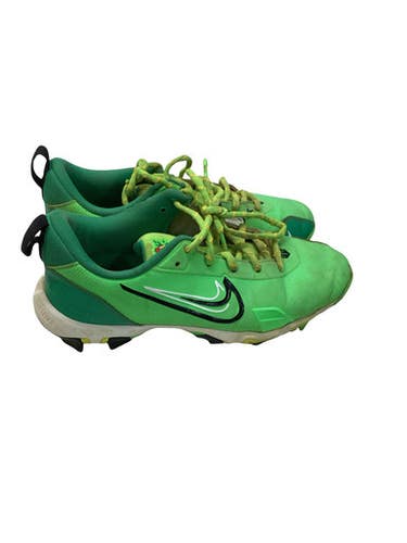 Used Nike 2024 TROUT BB/SB Cleats Green Junior 06 11347-S000265485