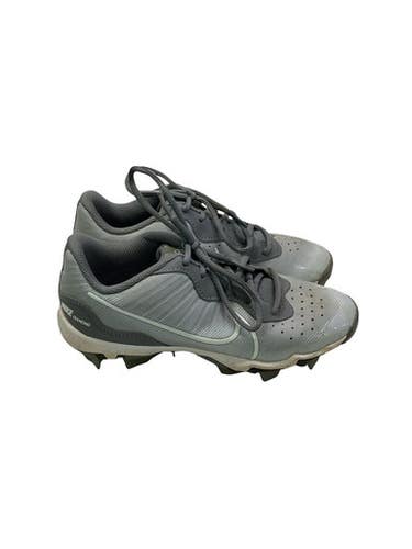 Used Nike DIAMOND BB/SB Cleats Grey Junior 03.5 11347-S000265425