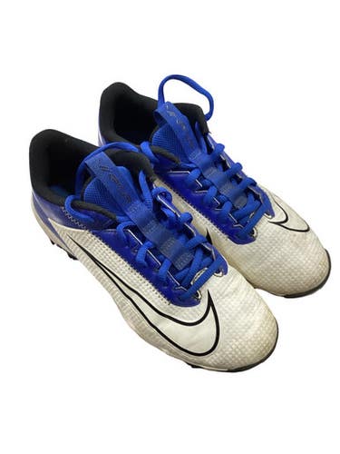 Used Nike VAPOR BB/SB Cleats Royal Blue And White Junior 04.5 11347-S000265387