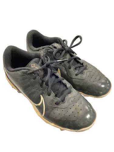 Used Nike DIAMOND BB/SB CLEAT BB/SB Cleats Black Junior 04.5 11347-S000265370