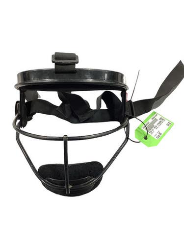 Used RIP-IT METAL FIELDERS MASK BLACK BB/SB Fielders Mask Black One Size 11347-S000265367