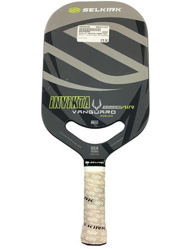 Used Selkirk INVIKTA POWER AIR VANGUARD Pickleball Racquet Grey 11347-S000265364