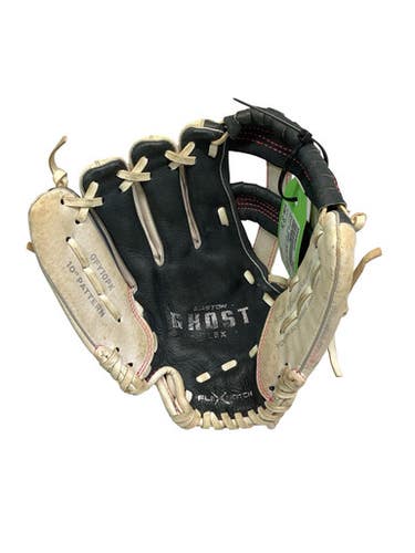 Used Easton GHOST FLEX GFY10PK 10 INCH PATTERN BB/SB Glove LH Throw White 10" 11347-S000265335