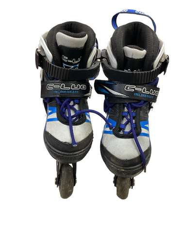 Used C-LUO FREE SPORT Child Rec Fitness Skates Black Adjustable 11613-S000178632