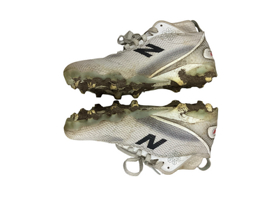 Used New Balance LAX Cleats Womens White Senior 8 11613-S000178549