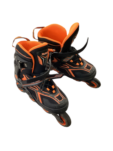 Used ZPM Junior Rec Fitness Skates Orange Adjustable 11613-S000178533