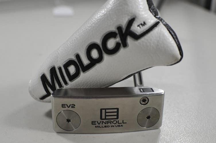 Evnroll EV2 33" Putter Right Steel with Head Cover  # 213364