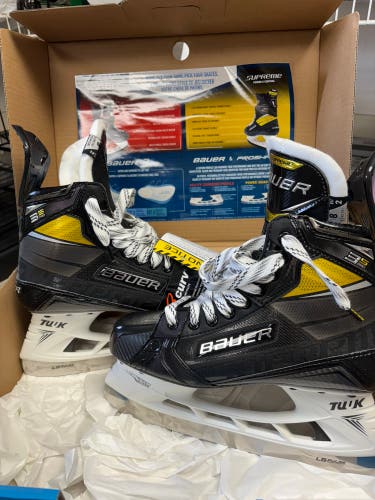 2020 Bauer Supreme 3S Pro Hockey Skates Regular Width 8 (New)