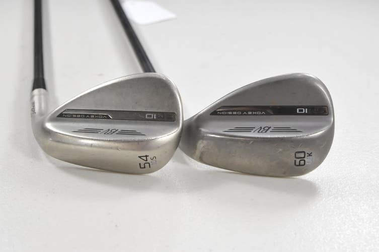Titleist Vokey SM10 Nickel 54*, 60* Wedge Set RH True Spec 50 Graphite # 213201