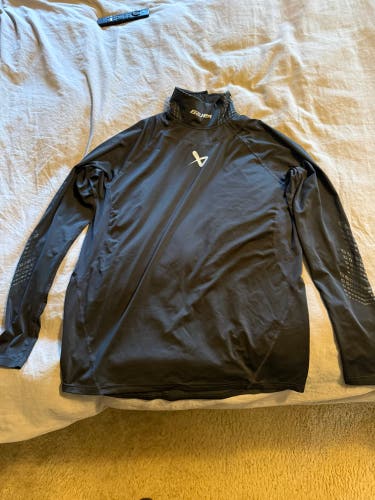 Bauer Neck protect Long sleeve base layer adult shirt
