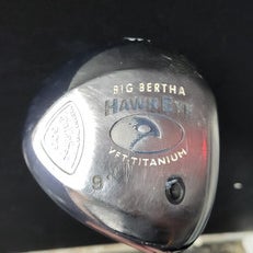 Used Callaway BIG BERTHA HAWKEYE VFT Mens Driver RH 9.0 Degree 11497-S000156135
