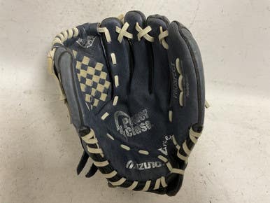 Used Mizuno Power Close GPP 1100Y2NY Baseball Glove RH Throw Navy Blue 11" 11855-S000200398