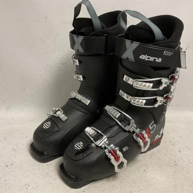 Used Alpina X5 Mens DH Ski Boot Black And Red 275 MP - M09.5 - W10.5 11855-S000200383