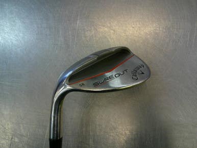 Used Callaway SURE OUT Golf Wedge Mens LH 58 Degree 11339-S000199933