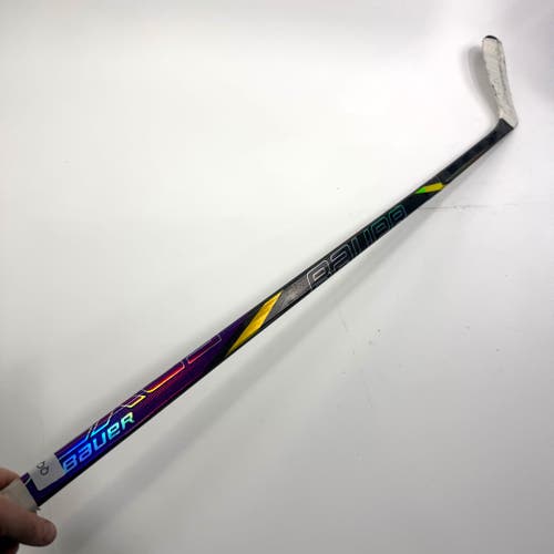 Repaired Left Handed Purple / Yellow Tracer - P92 Curve 82 Flex - #QQ459