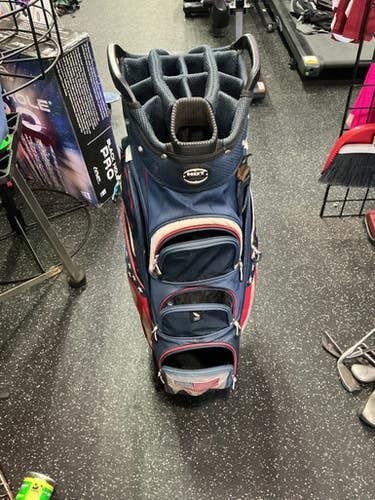 Used HotZ USA Mens Cart Bag Royal Blue 10743-S000481050
