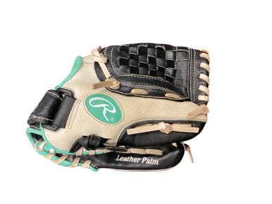 Used Rawlings FP105BW BB/SB Glove RH Throw White 10 1/2" 11846-S000101704