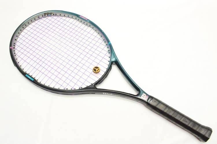 WILSON PRO STAFF 6.0 110 DUAL TAPER BEAM TENNIS RACQUET (4 1/8) NEW GRIP!