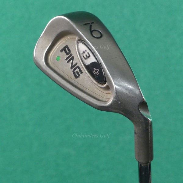 Ping i3+ Green Dot Single 9 Iron Precision Rifle Steel Stiff *READ*