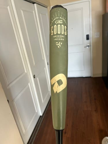 2021 DeMarini The Goods Hybrid BBCOR Certified Bat (-3) 30 oz 33" (Used)