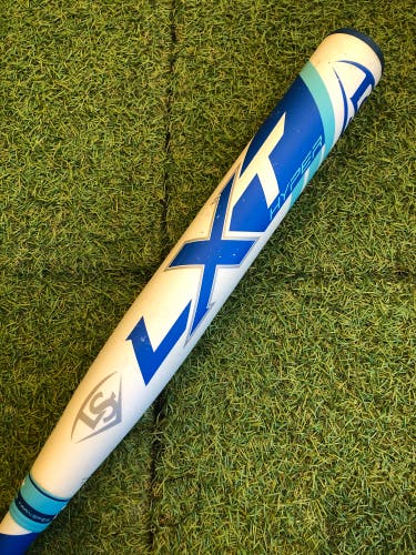 White 2017 Louisville Slugger LXT Composite Bat (-10) Composite 22 oz 32" (Used)