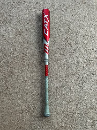 2023 Marucci CAT X Composite BBCOR Certified Bat (-3) 30 oz 33" (Used)