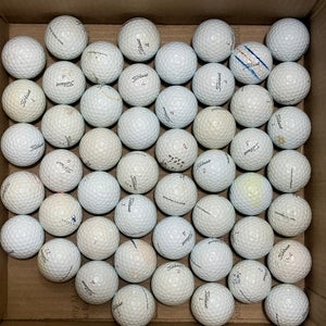 50 Titleist Pro V1x Golf Balls - 3A Fair Condition