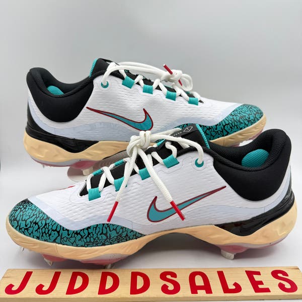 Nike RBI x Alpha Huarache Elite 4 Low Baseball Cleats FZ7345-103 Men’s Sz 12 NEW Nike RBI x Alpha Huarache Elite 4 Low Baseball Cleats FZ7345  main image 4