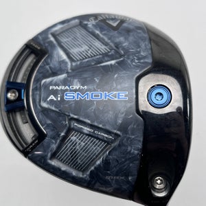 Callaway Paradym Ai Smoke Max Driver 12* Aldila Ascent Blue 50A 50g Senior RH