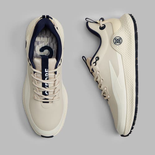 G/FORE MENS MG4+ O2 GOLF SHOE PUMICE/CHALK WHITE
